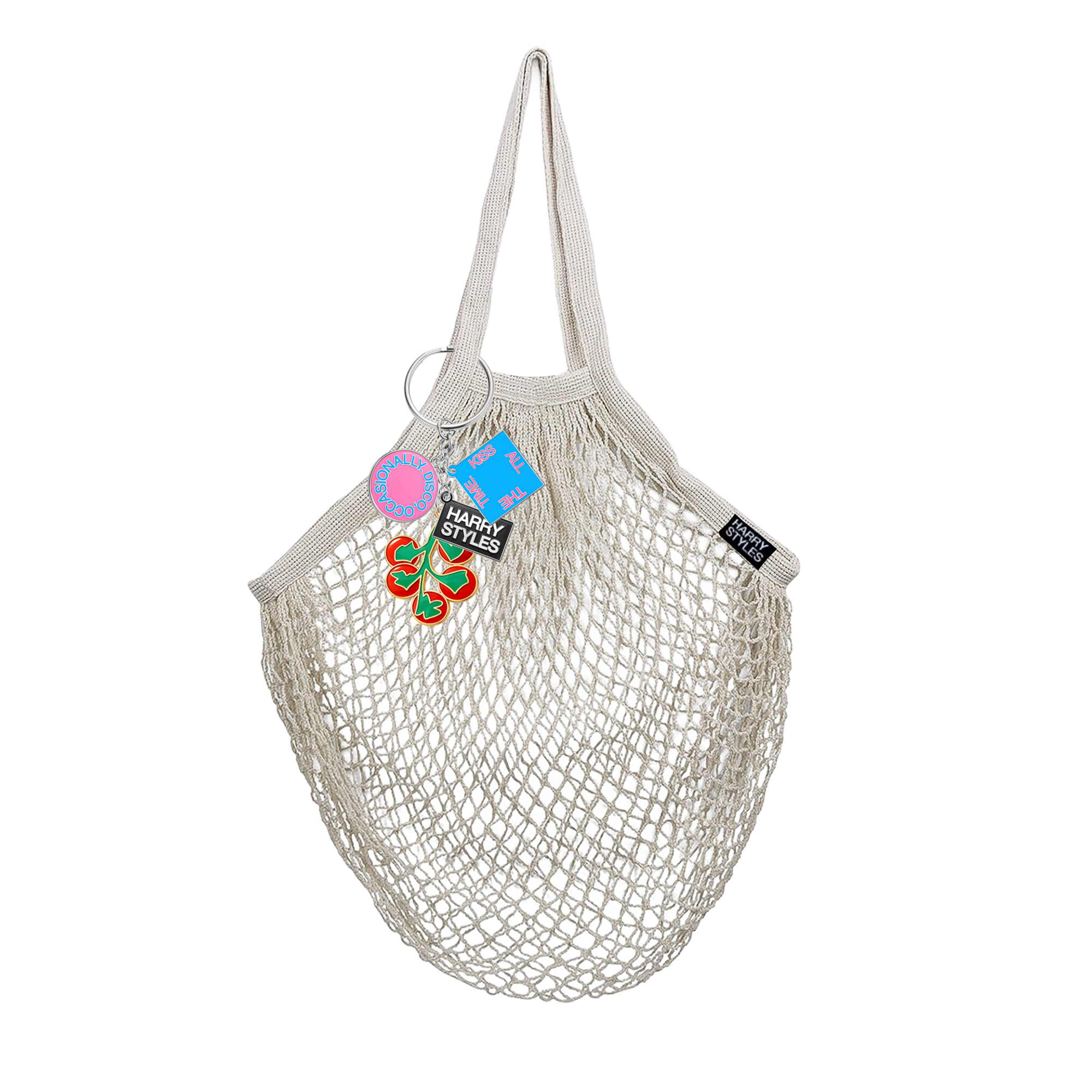 GROCERY BAG + TOMATOES KEY CHAIN