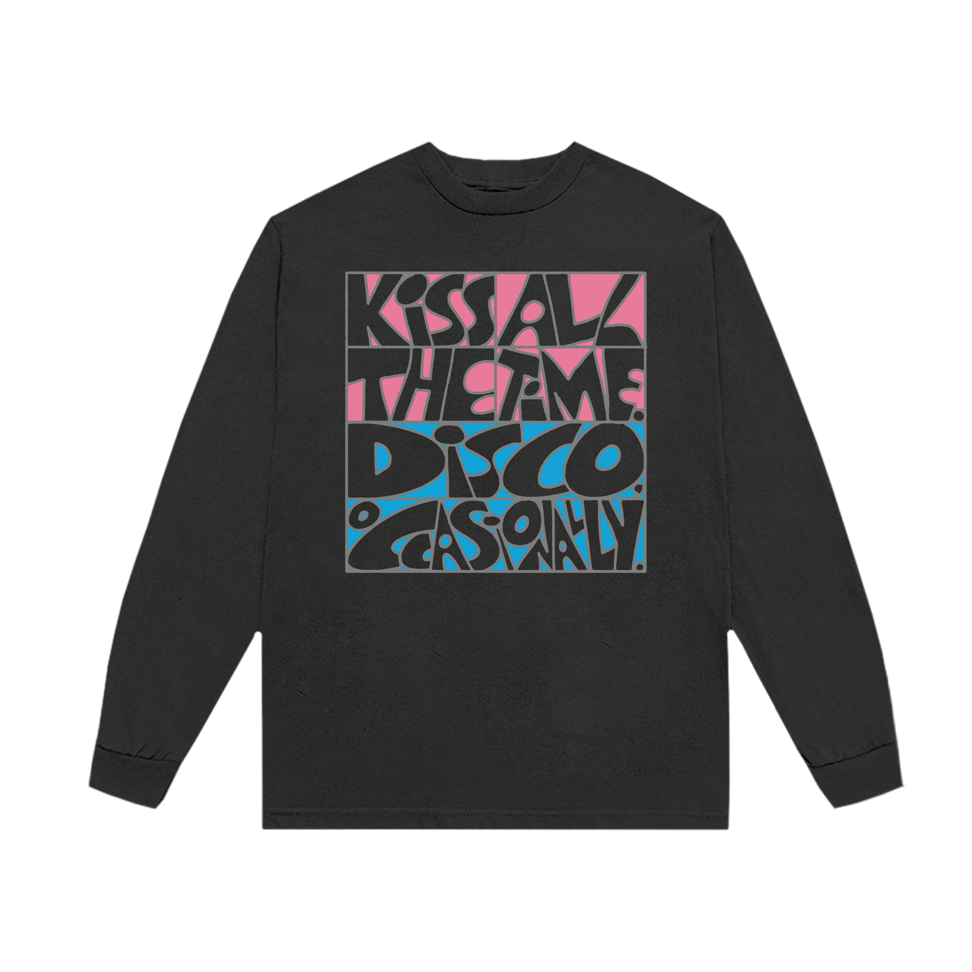 KISS DISCO LS WASHED BLACK