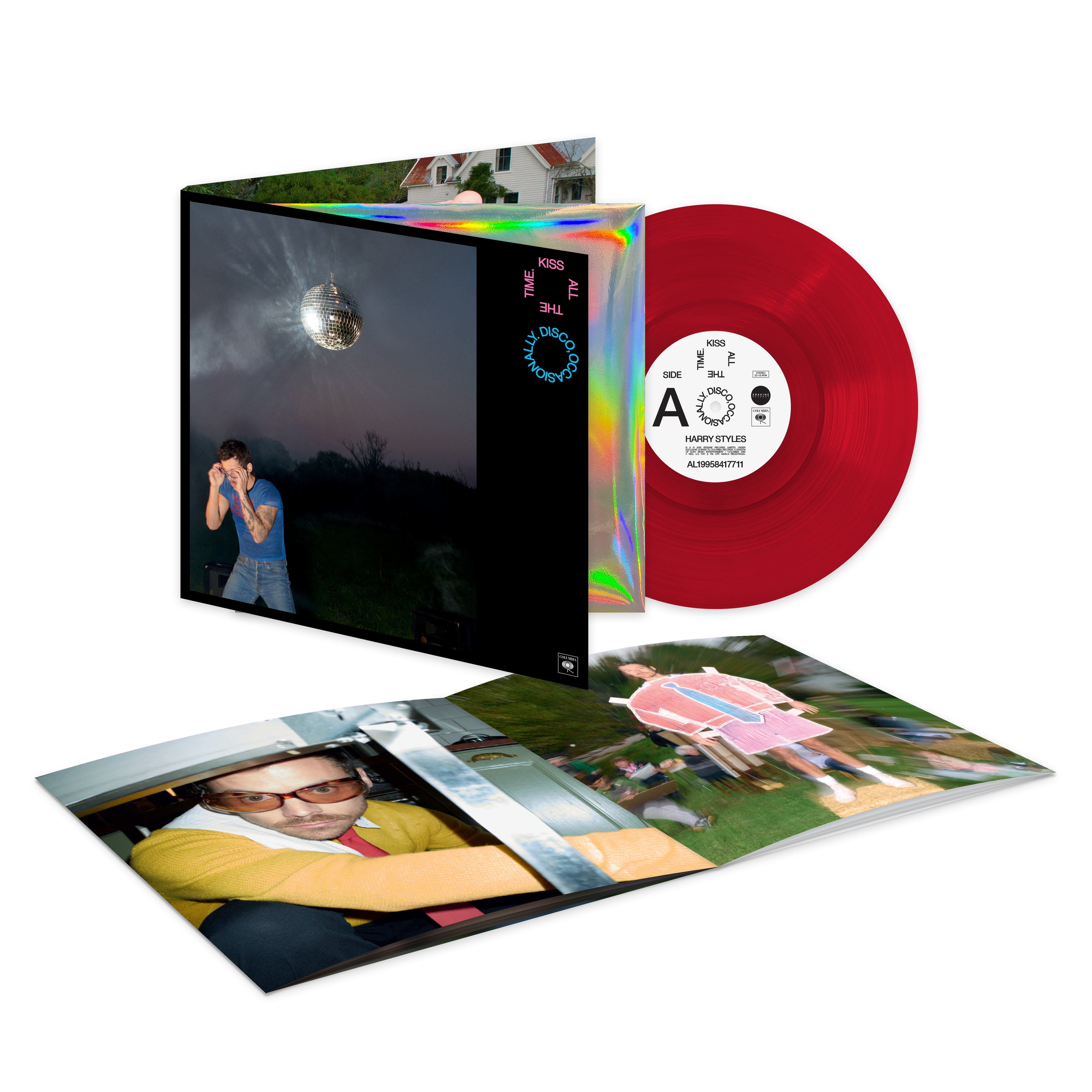 KISS ALL THE TIME. DISCO, OCCASIONALLY. –  LIMITED EDITION TOMATO VINYL